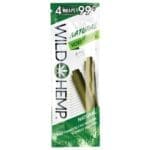 Wild Hemp Hemp Wraps - 4pc - 20pk Display - Haze Smoke Shop USA