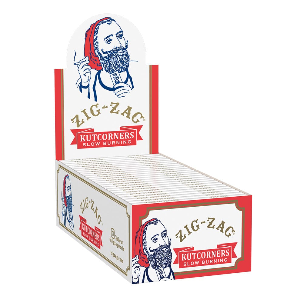 Zig Zag Cut Corner Rolling Papers - Haze Smoke Shop USA
