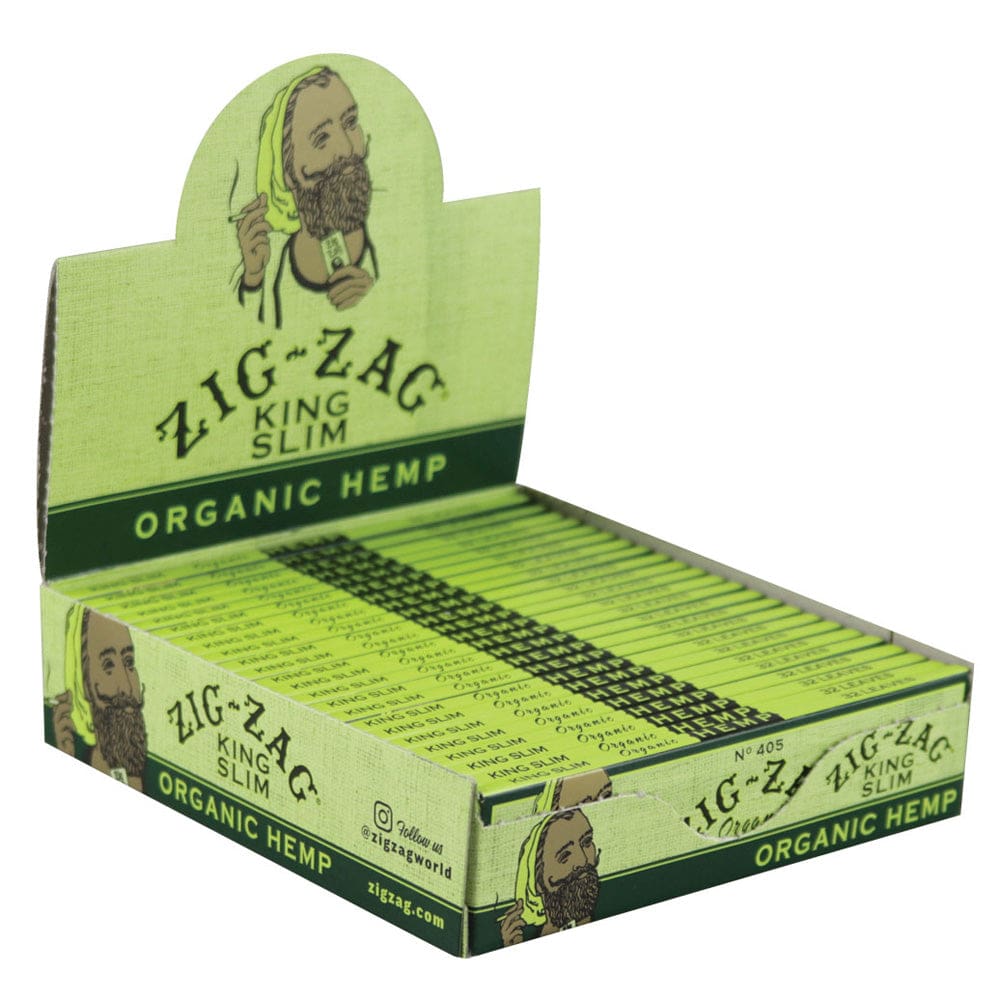 Zig Zag Organic Hemp Rolling Papers - Haze Smoke Shop USA