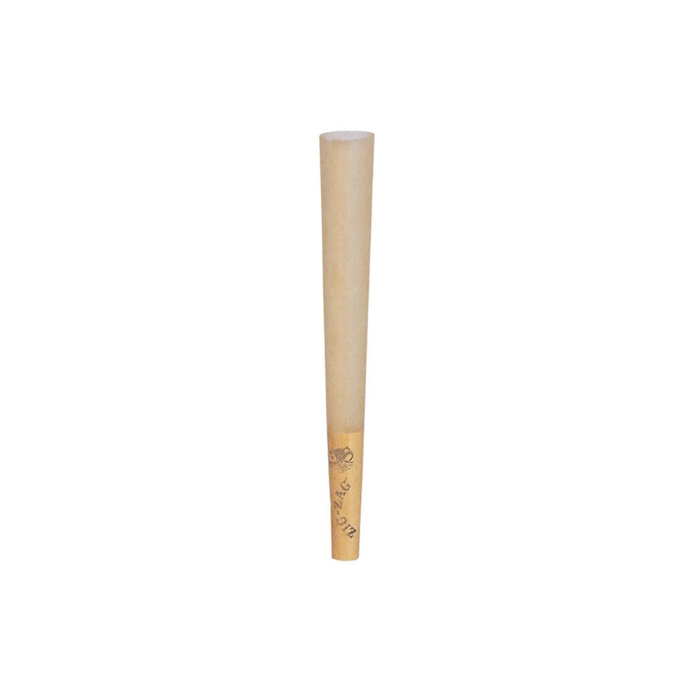 Zig Zag Pre-Priced Unbleached Cones - 1 1/4 / 2pc - 24ct Display - Haze Smoke Shop USA