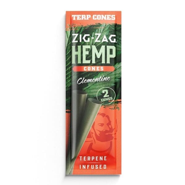 Zig Zag Terpene Infused Pre-Rolled Cones - 2pk - 15pc Display - Haze Smoke Shop USA