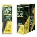 Zig Zag Terpene Infused Pre-Rolled Cones - 2pk - 15pc Display - Haze Smoke Shop USA