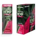 Zig Zag Terpene Infused Pre-Rolled Cones - 2pk - 15pc Display - Haze Smoke Shop USA