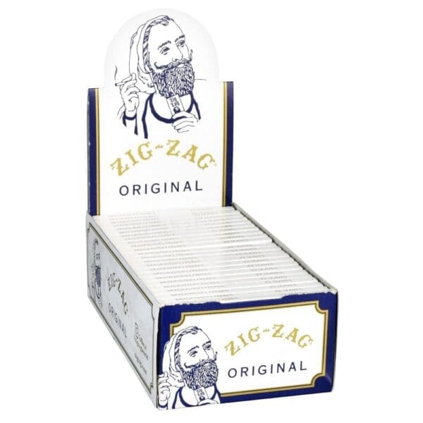 Zig Zag White Single Wide Rolling Papers - Haze Smoke Shop USA