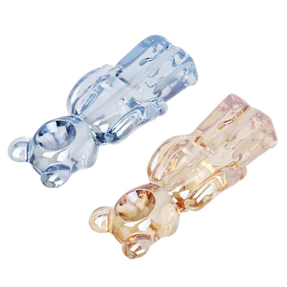 Doing The Bear Minimum Glass Hand Pipe - Haze Smoke Shop USA
