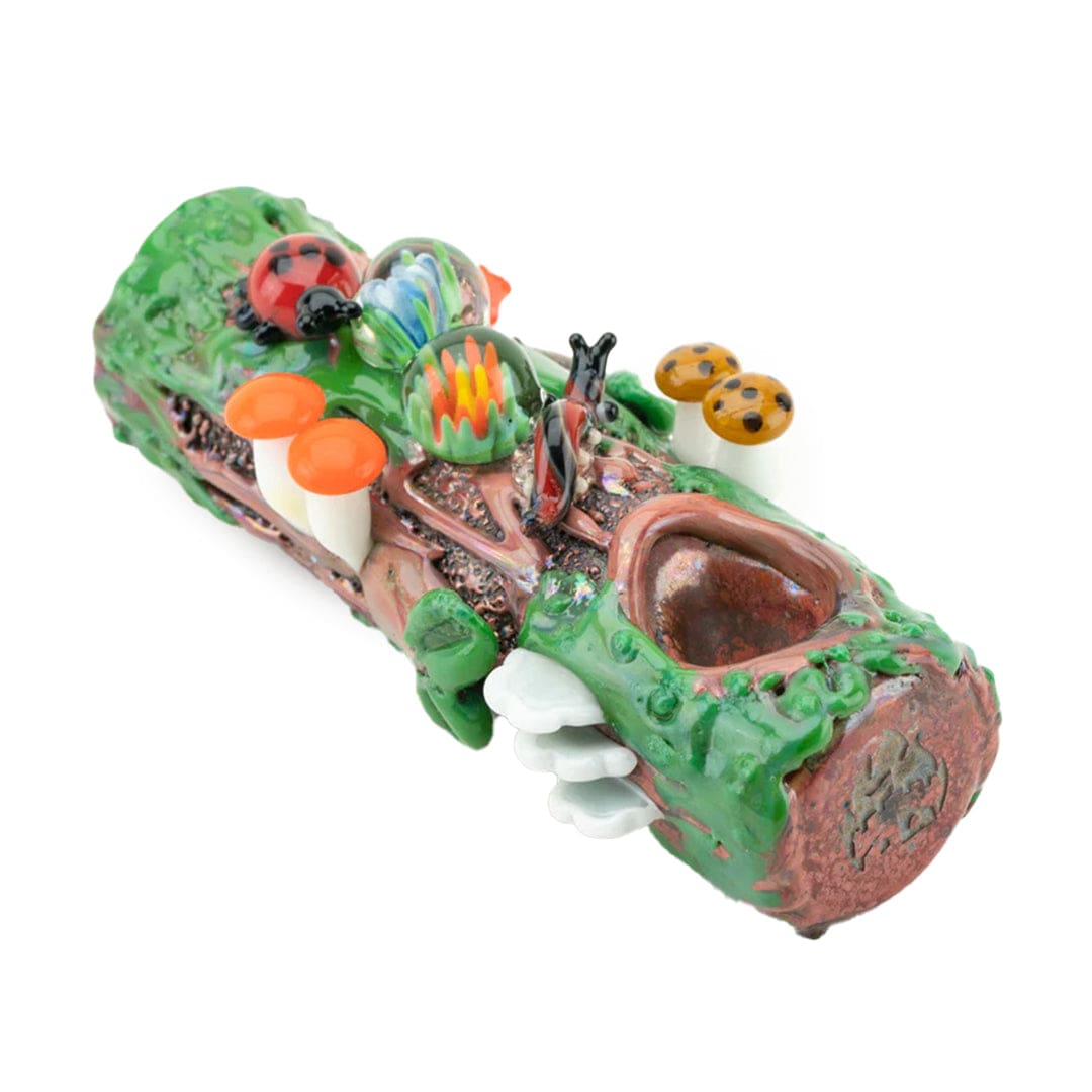 Empire Glass Works Mossy Log Dry Pipe - Haze Smoke Shop USA