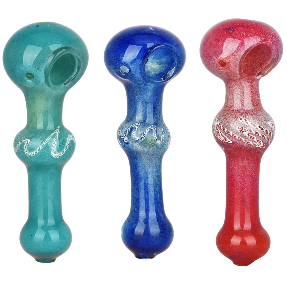 Galactic Center Micro-Frit Spoon Pipe Glass Pipes - Haze Smoke Shop USA