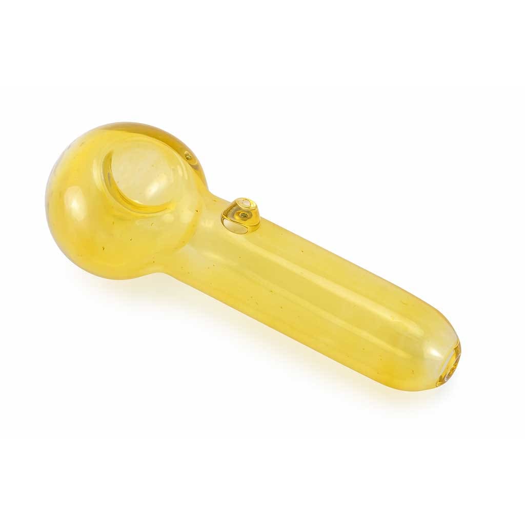 Glass Hand Pipe With Silver Fumed Glass Pipes - Haze Smoke Shop USA