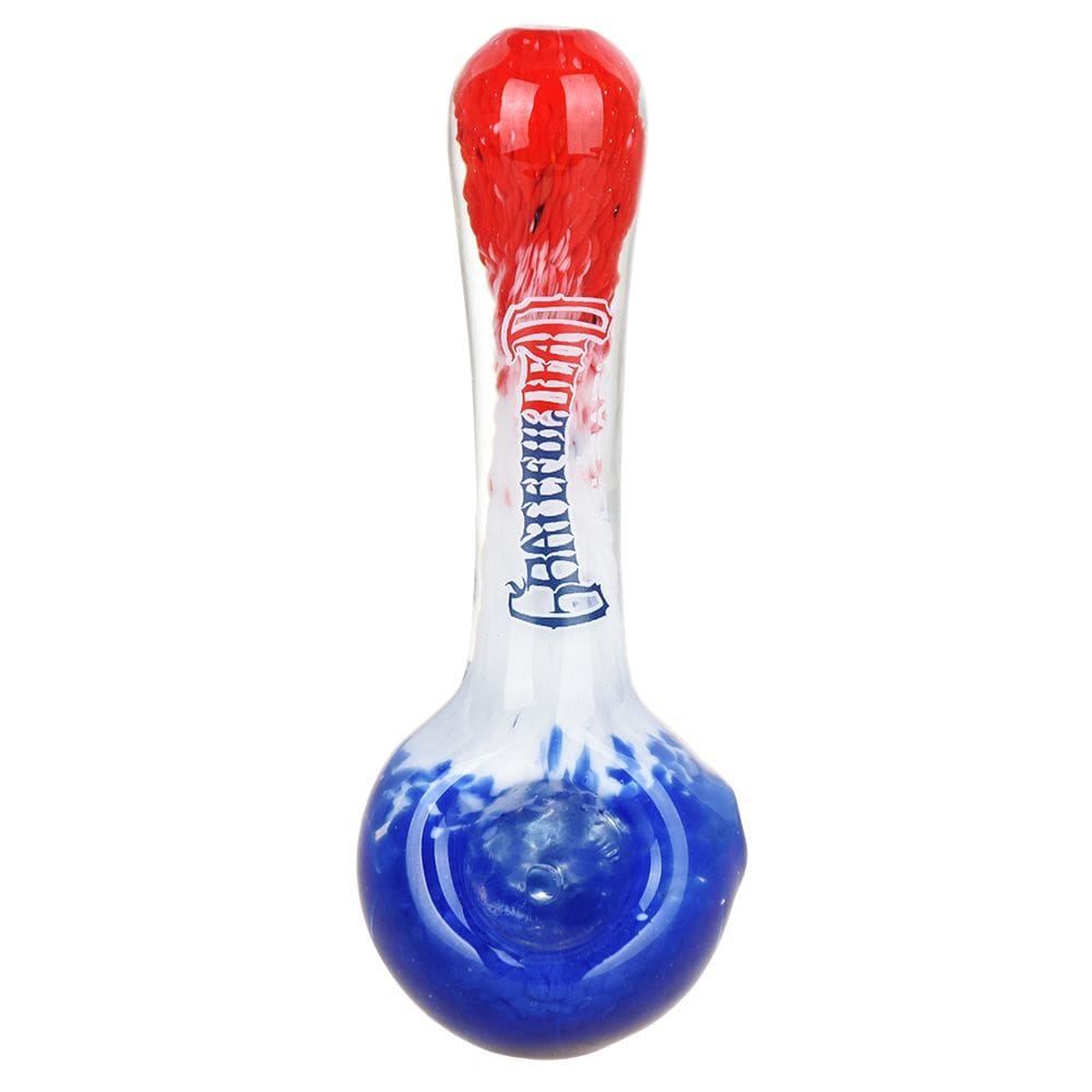 Grateful Dead x Pulsar Grateful Frit Glass Spoon Pipe - Haze Smoke Shop USA