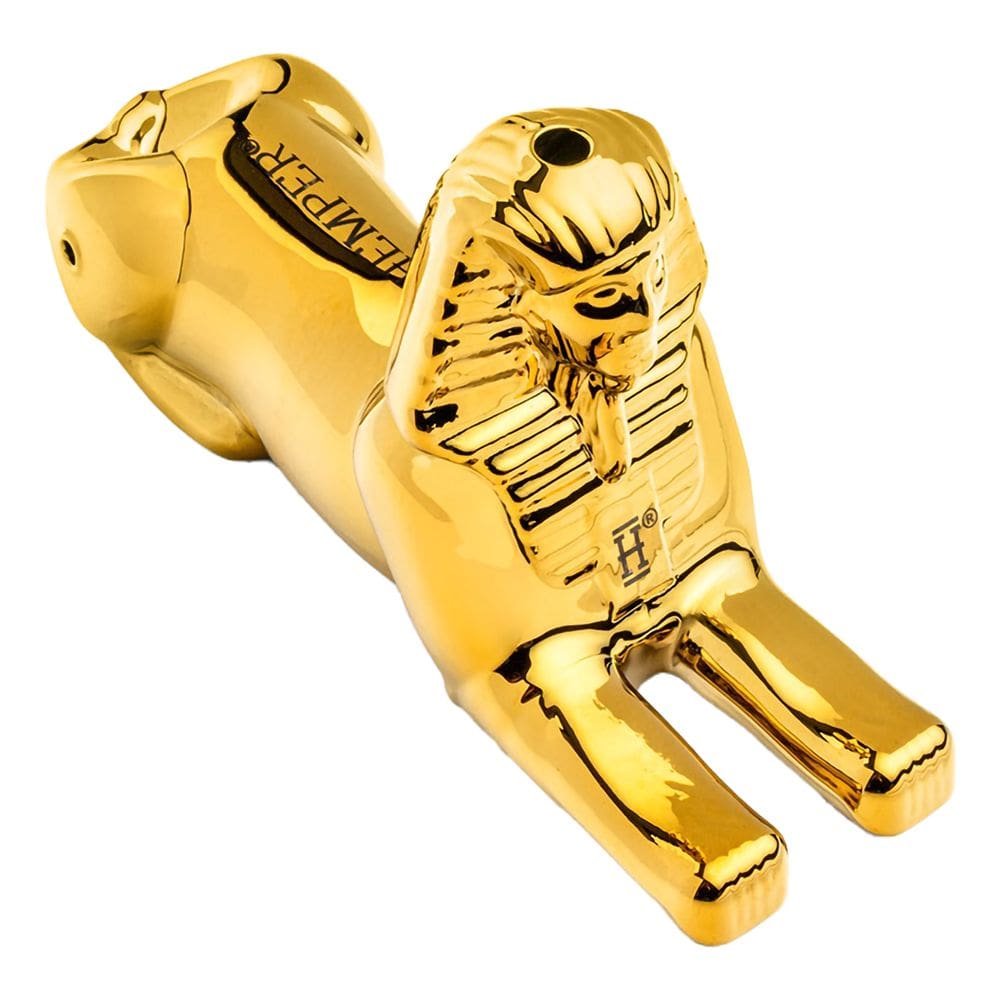 Hemper Ancient Egypt Sphinx Glass Hand Pipe Glass Pipes - Haze Smoke Shop USA