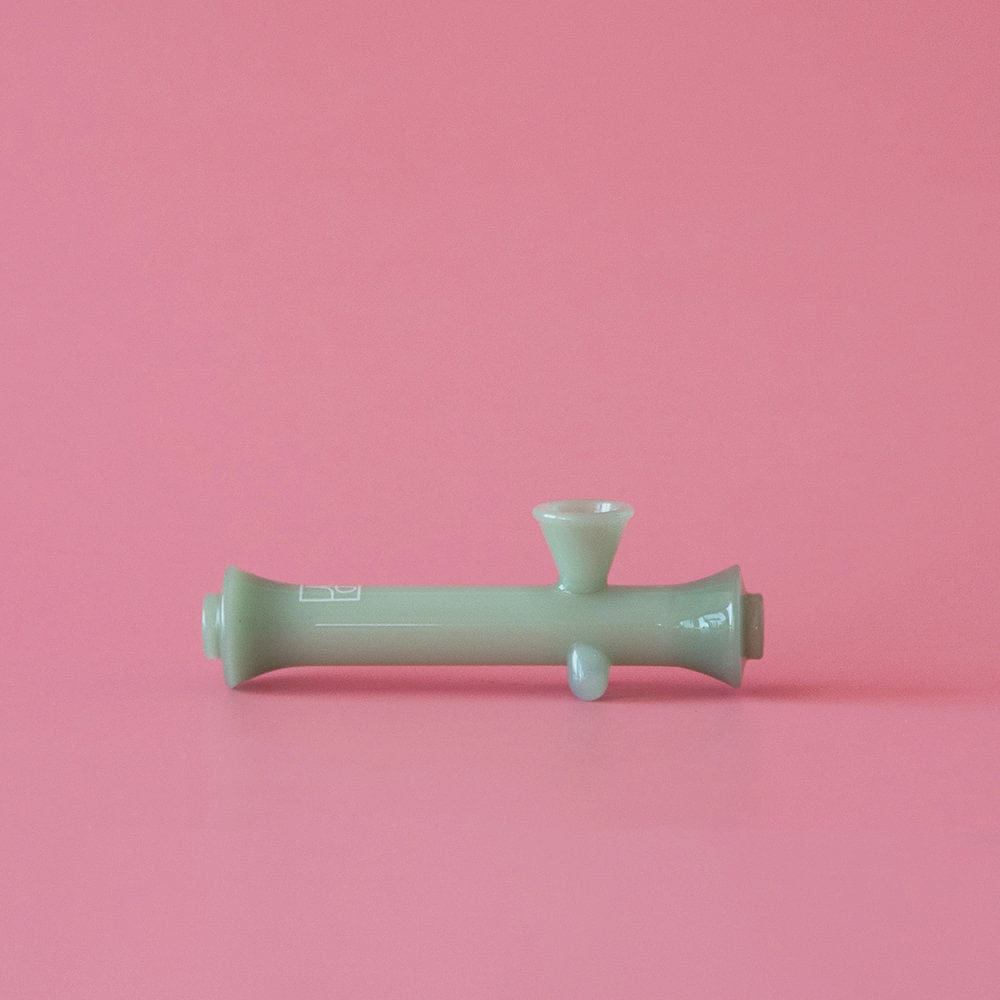 Jane West Mint Steamroller Pipe Glass Pipes - Haze Smoke Shop USA