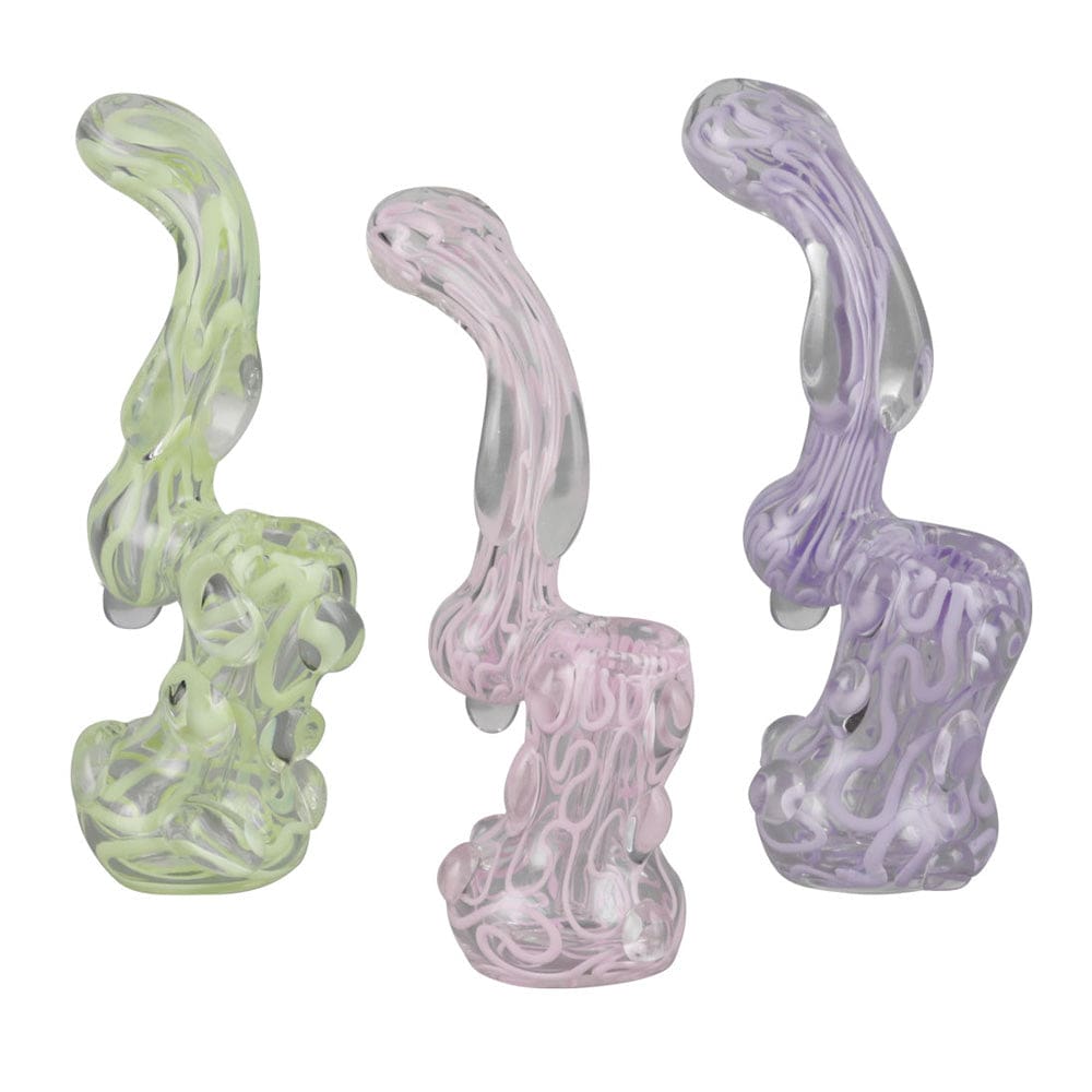 Slime Glass Bubbler Bubbler - Haze Smoke Shop USA