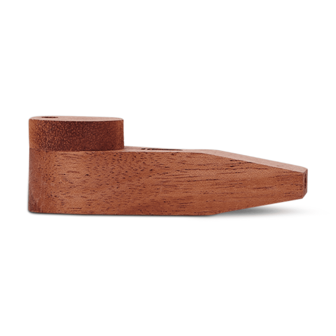 Bearded Circle Wood Pipe with Lid - Haze Smoke Shop USA
