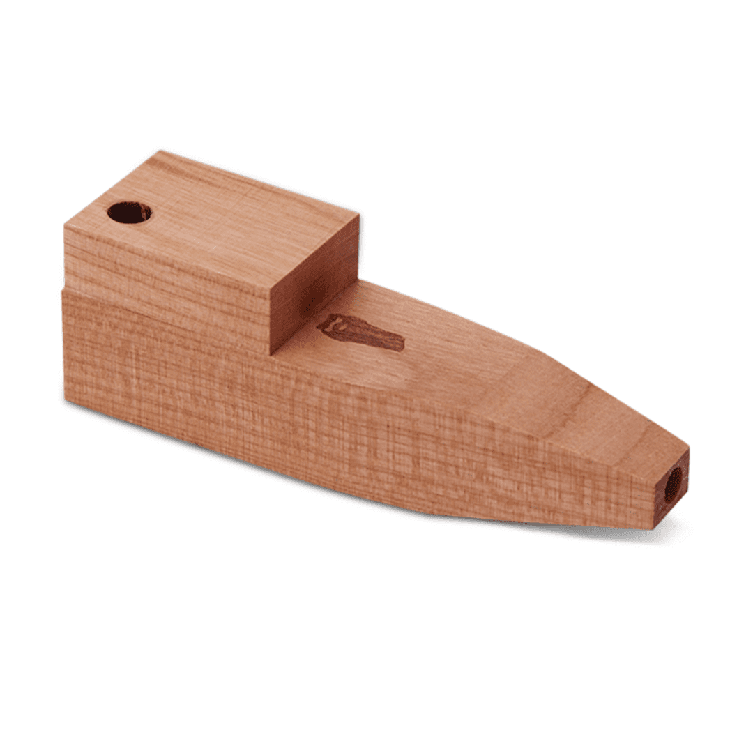 Bearded Square Wood Pipe with Lid - Haze Smoke Shop USA