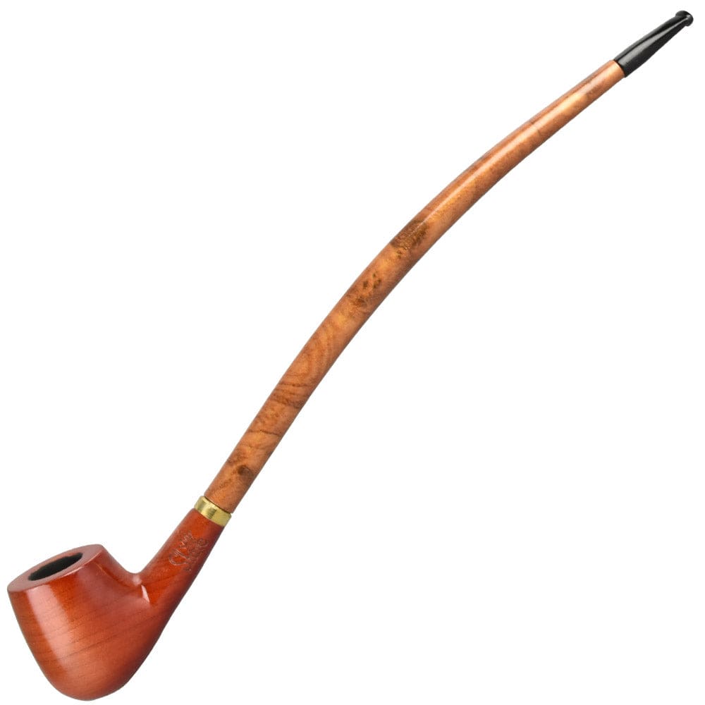 Pulsar Shire Pipes Apple Churchwarden Cherry Wood Tobacco Pipe Gandalf - Haze Smoke Shop USA