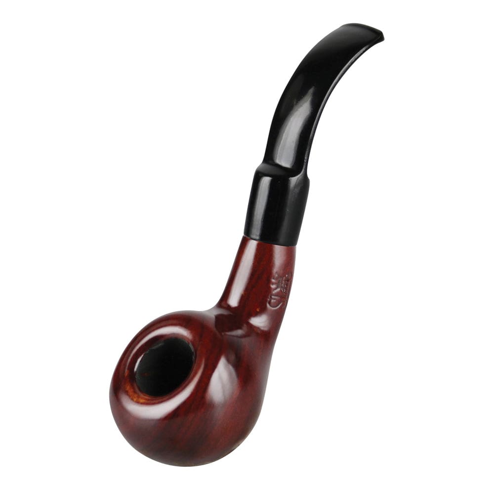 Pulsar Shire Pipes Bent Tomato Cherry Wood Pipes - Haze Smoke Shop USA