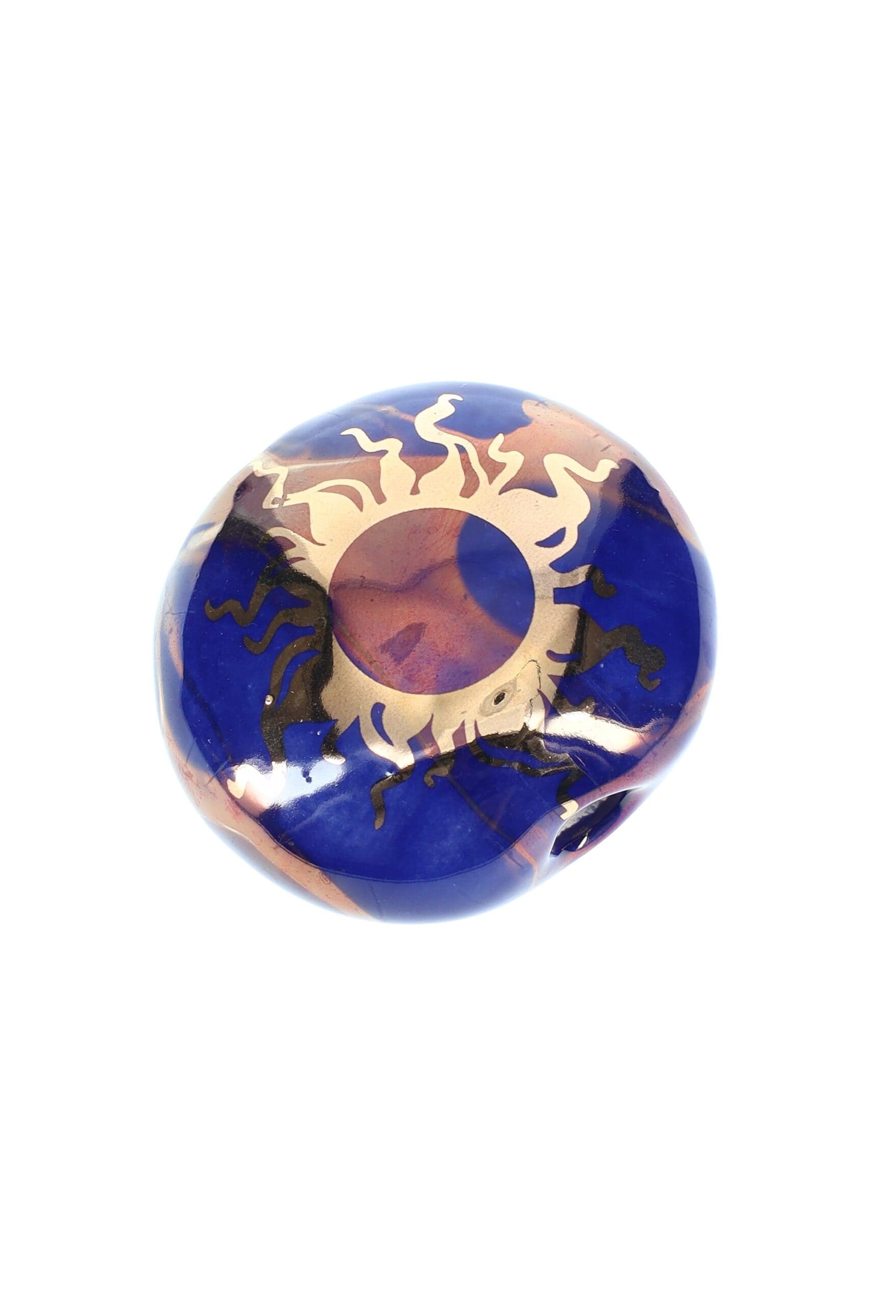 Round Ceramic Smoke Stone - Haze Smoke Shop USA