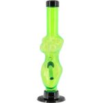 Acrylic Lady Contour Bong - 8 inches - Haze Smoke Shop USA