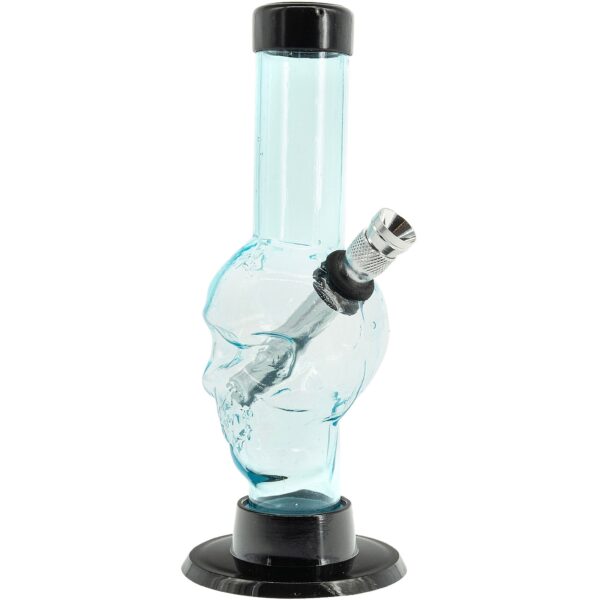 Mini Alien Head Acrylic Bong - 6 inches - Haze Smoke Shop USA