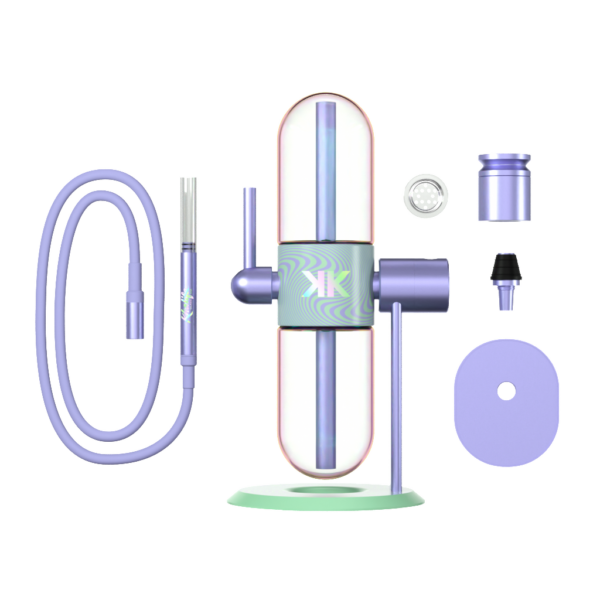 Khalifa x Stündenglass Gravity Infuser - Violet Sky / Mints - Haze Smoke Shop USA