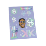 Khalifa x Stündenglass Gravity Infuser - Violet Sky / Mints - Haze Smoke Shop USA