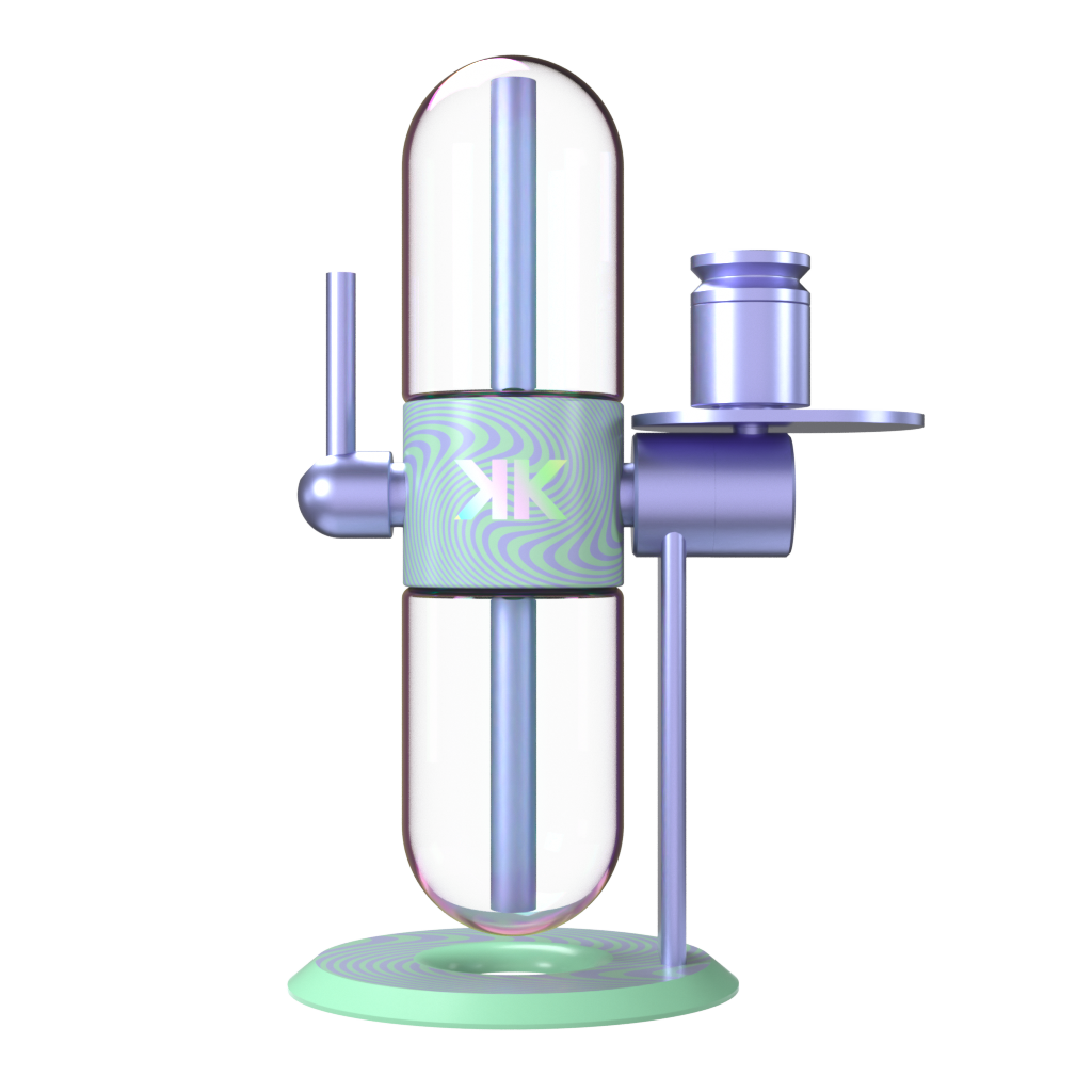 Khalifa x Stündenglass Gravity Infuser - Violet Sky / Mints - Haze Smoke Shop USA