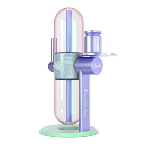 Khalifa x Stündenglass Gravity Infuser - Violet Sky / Mints - Haze Smoke Shop USA