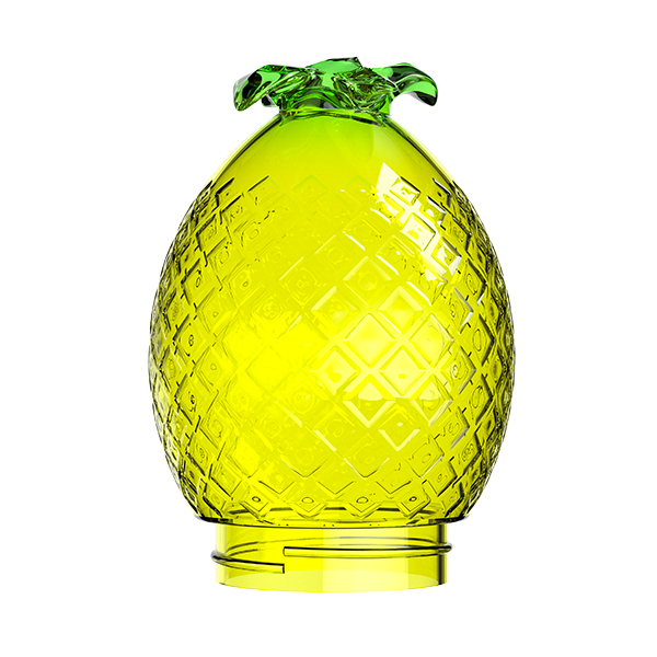 Stündenglass Kompact Pineapple Globe (Single) - Haze Smoke Shop USA