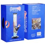 The Grateful Dead x Pulsar Inside Print Straight Tube Glass Water Pipe - Haze Smoke Shop USA