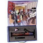 The Grateful Dead x Pulsar Inside Print Straight Tube Glass Water Pipe - Haze Smoke Shop USA